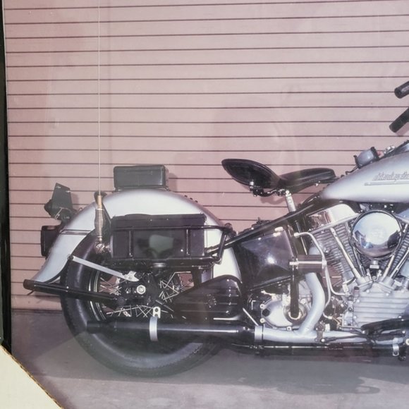 #Harley Davidson art wall print picture photo frame - Picture 3 of 5